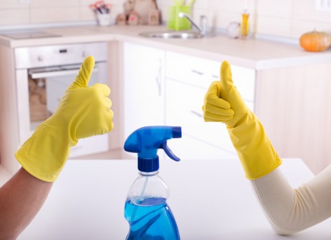 Routine office cleaning in N4 with vacuumed floors and dust-free furniture