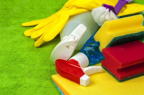 Well-maintained carpet surface in a professional interior