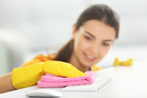 Bathroom cleaning service in N4 with sparkling fixtures