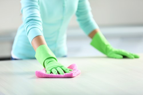 Deep upholstery cleaning removing stains and dust from a fabric couch