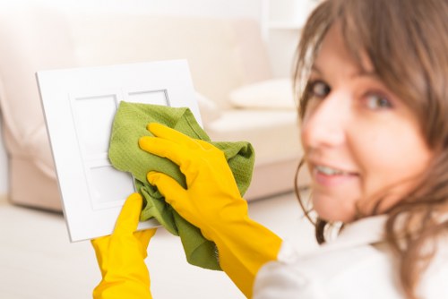 Waste handling and site preparation during carpet cleaning